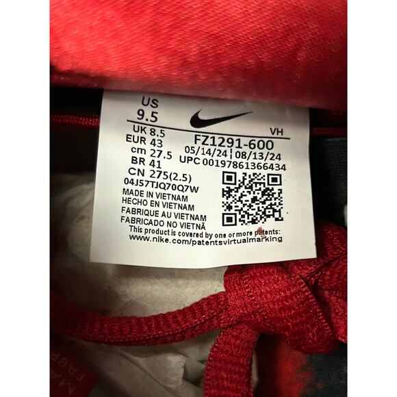 Nike SB Dunk Low Pro WOO Poppy / Size 9.5 / Brand New - Picture 9 of 13